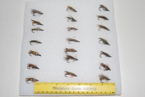 21- ATLANTIC SALMON FLIES. Full-Dressed & Hair-wing DOUBLE-HOOK Irons; Size #6. SALE